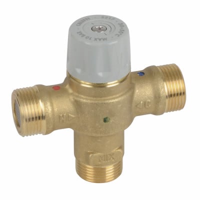 Mitigeur thermostatique laiton compact MMM3/4" CALEFFI - DIFF