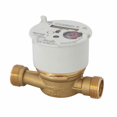 Compteur divisionnaire eau froide eau chaude NARVAL - ITRON : 6UAB20Y130CR100LFBXN