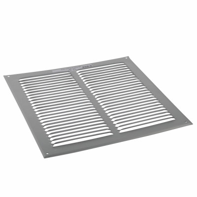 Grille de ventilation aluminium anodisé 300x300 - ANJOS : 6608