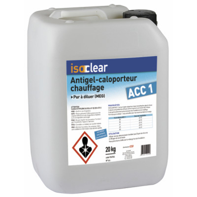 Antigel-caloporteur chauffage concentré ACC1 - ISOCLEAR