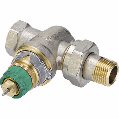 Corps thermostatique droit 3/8" RA-DV - DANFOSS : 013G7712